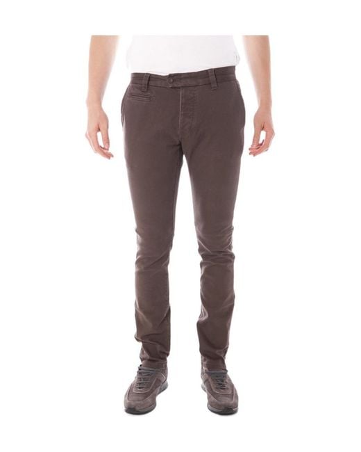 Armani Jeans Gray Cotton Jeans for men