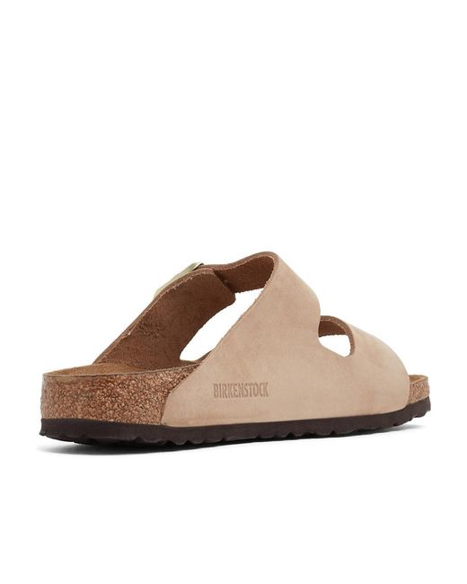 Birkenstock Brown Arizona Slip-On Sandals