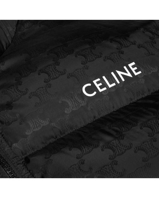 Céline Black Down Jacket for men