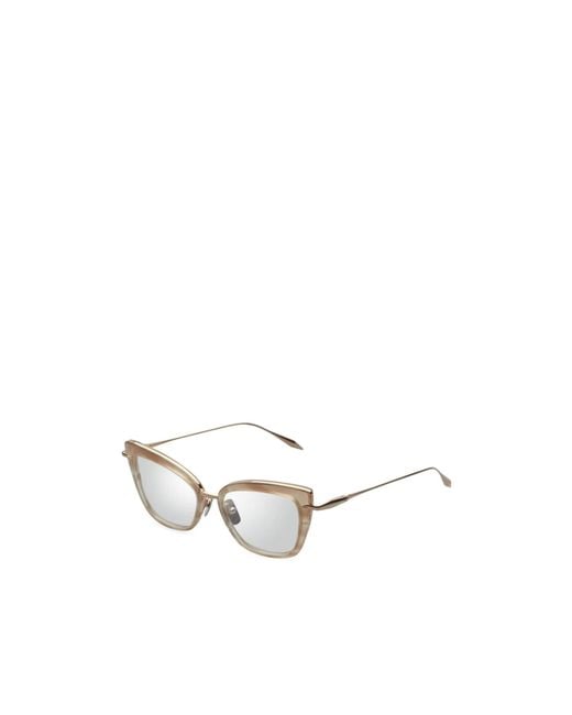Dita Eyewear White Amorly Sunglasses