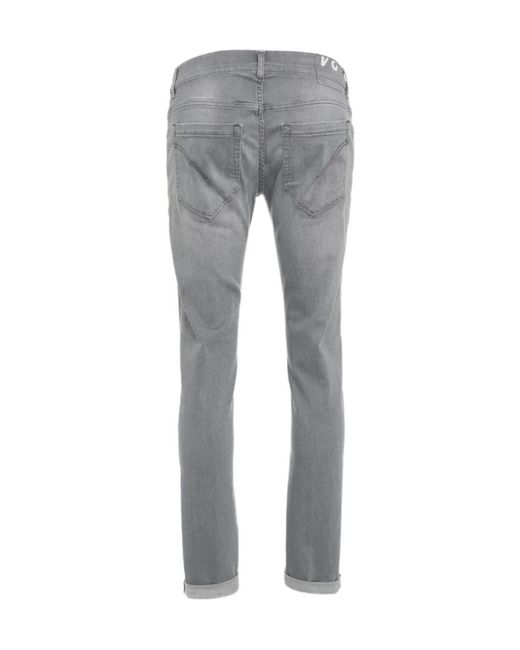 Dondup Gray Five-Pockets Jeans for men