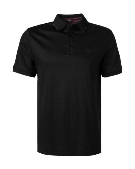 Boss Black Boss X Porsche Logo Embroidered Polo Shirt for men