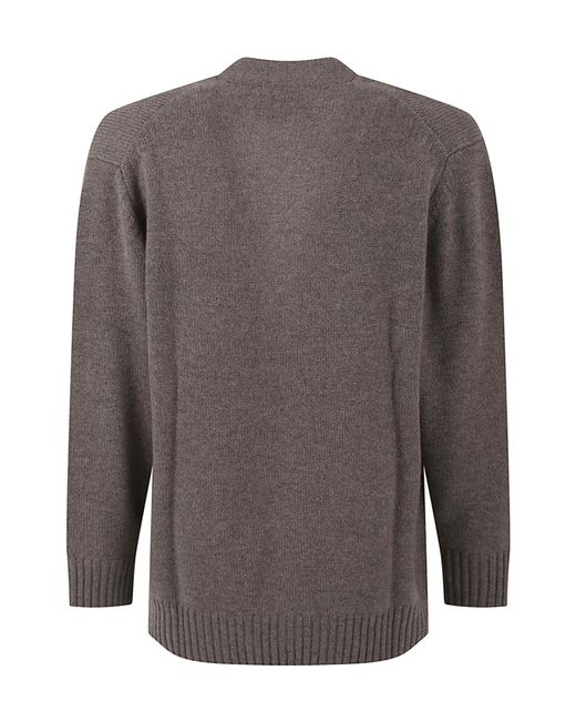Lisa Yang Blue Buttoned Cardigan Knitwear for men