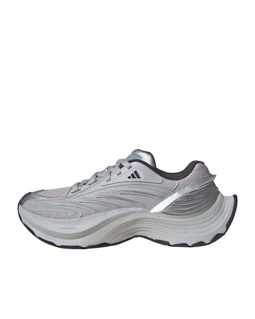 Adidas Originals Gray Xlg Mtw Lace-Up Sneakers for men
