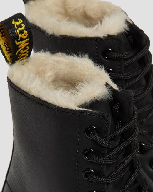 Dr. Martens Black Lacing Short Boots
