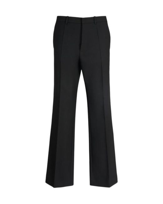 The Row Black Belt-Loop Casual Pants