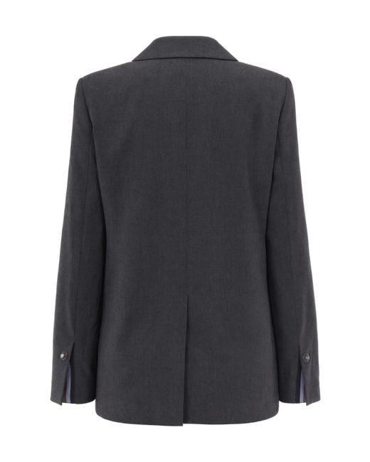 Liu Jo Blue Long-Sleeved Suit Jacket