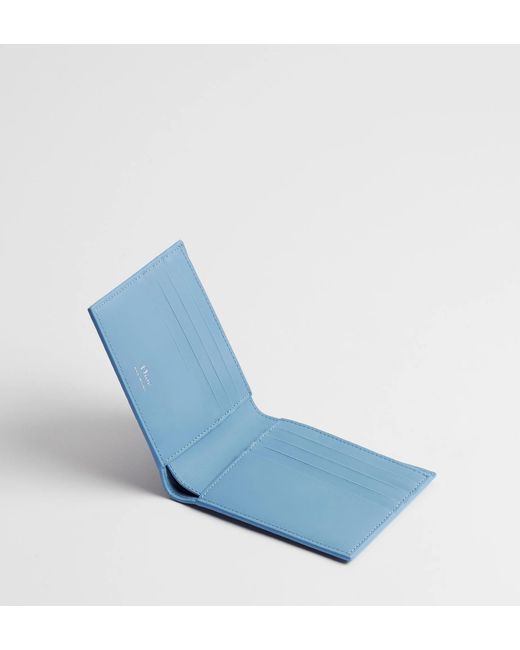Dior Blue Bifold Wallet for men