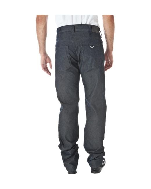 Armani Jeans Blue Logo Jeans for men