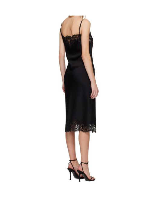 Stella McCartney Black Sleeveless Midi Dress
