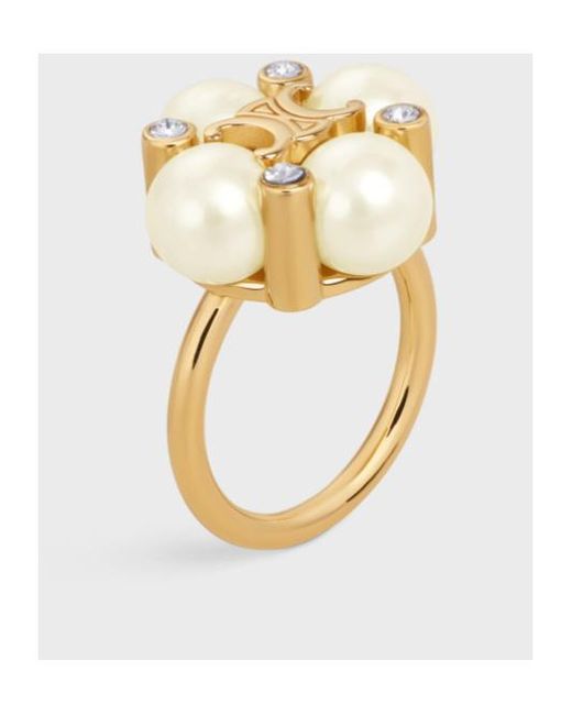 Céline Metallic Les Perles Ring
