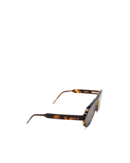 Thom Browne Multicolor Eyewear Round Frame Sunglasses for men