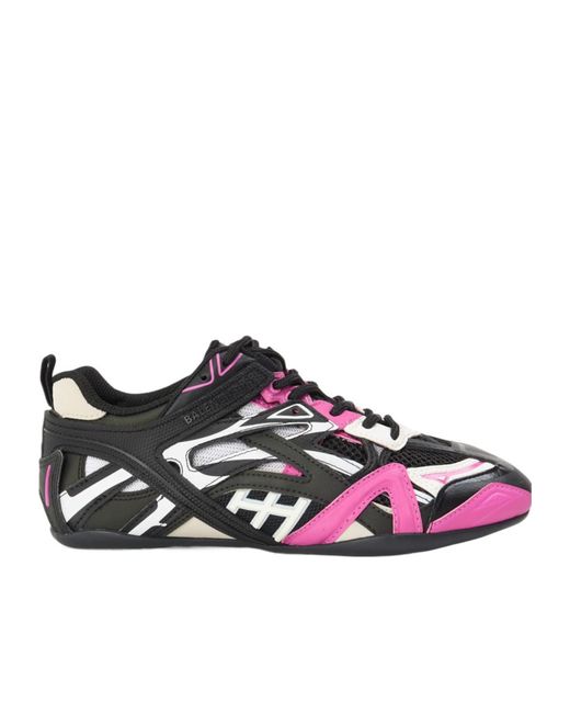 Balenciaga Multicolor Lace-Up Low-Top Sneakers