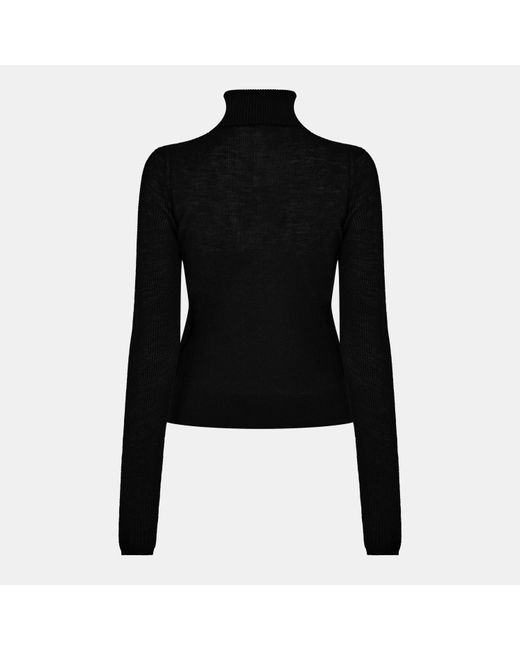 Burberry Black Knitted Top