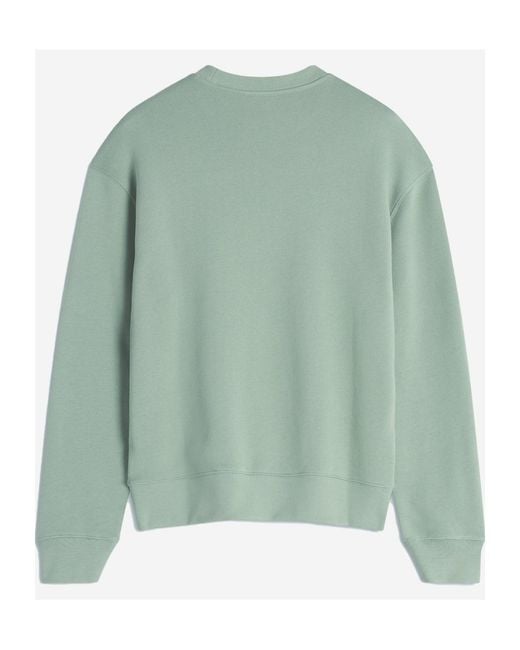 Maison Kitsuné Green Maison Kitsuné Handwriting Comfort Sweatshirt for men