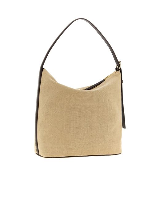 A.P.C. Natural Vera Canvas Shoulder Bag