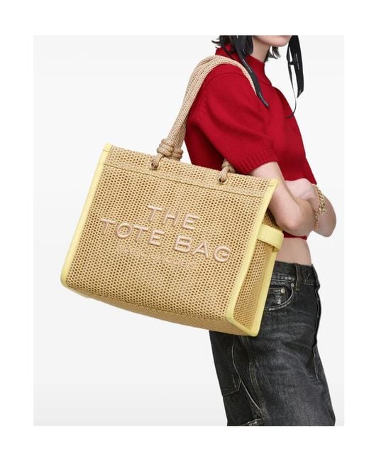 Marc Jacobs Natural Tote Bag Woven Rope