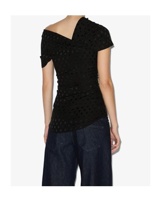 Isabel Marant Black Esen Top