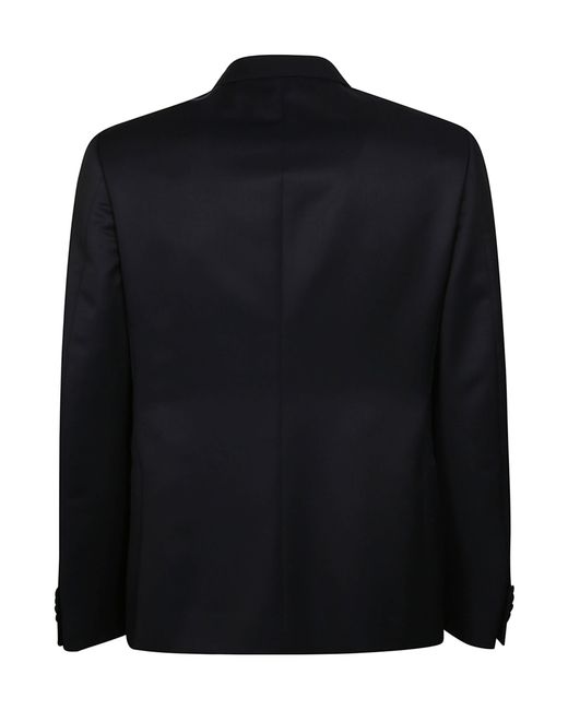 Zegna Black Single-Breasted Tailored Suit for men