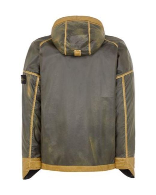 Stone Island Green Logo Casual Jacket for men