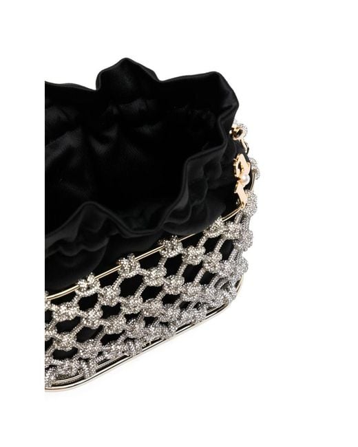 Rosantica Black Top-Handle Shoulder Bag