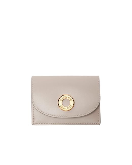 Burberry White Logo Graphic Wallet