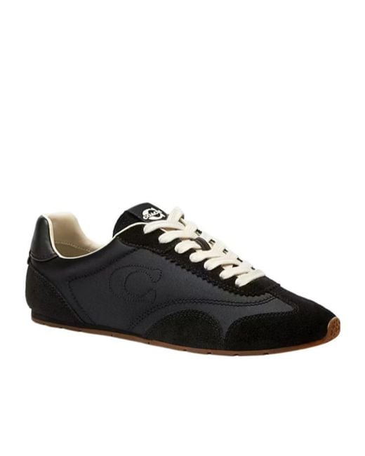 COACH Black Panelled Sneakers