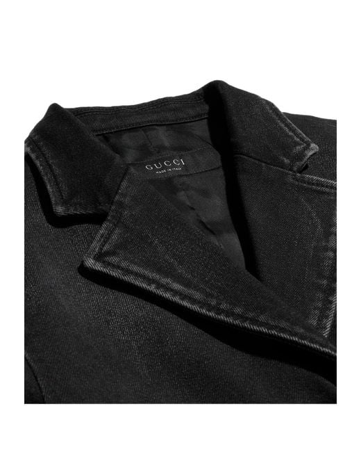 Gucci Black Denim Jacket