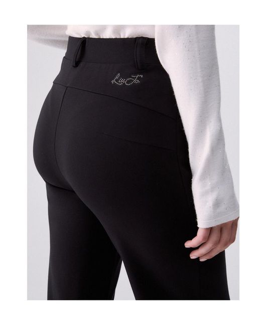 Liu Jo Blue Regular Fit Trousers