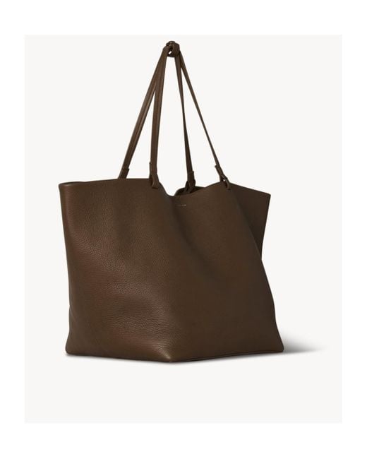 The Row Brown Xl Park Tote Bag