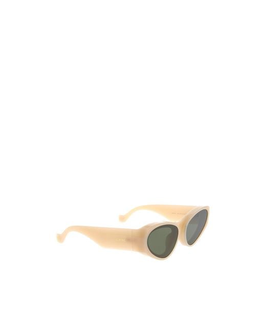 Loewe Green Cat Eye Frame Sunglasses