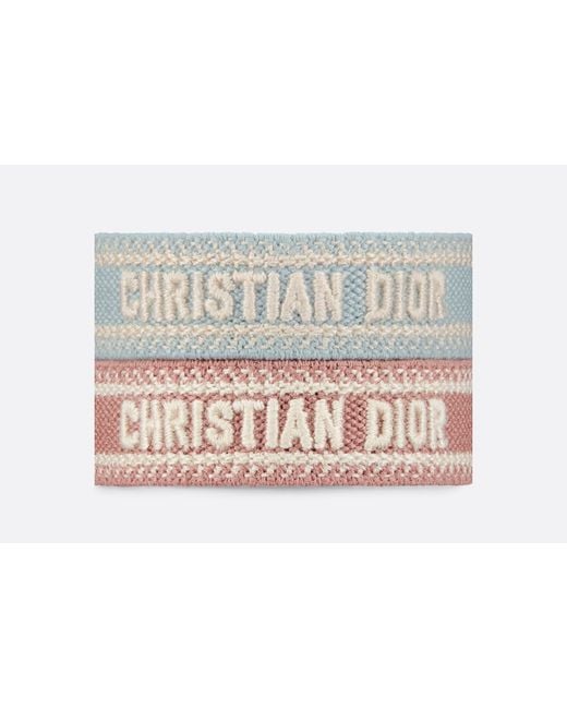 Dior White 2 Pieces Of Bracelet