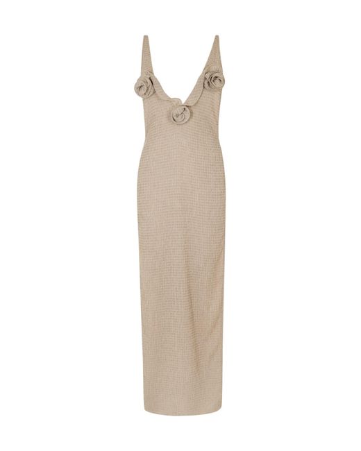 Magda Butrym White Minimalist Dress