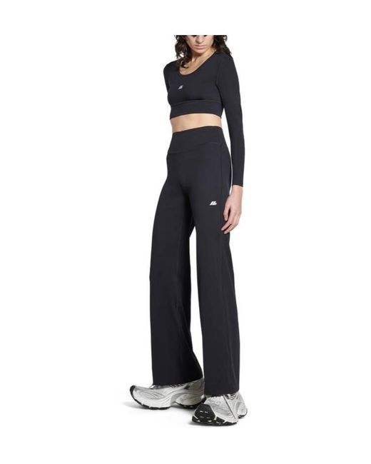 Balenciaga Blue Flared Slim Pants
