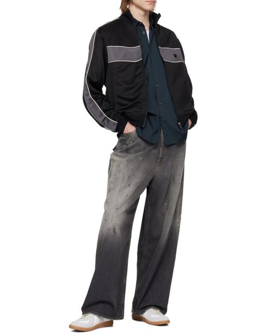 Ambush Black Long Sleeve Casual Jacket for men