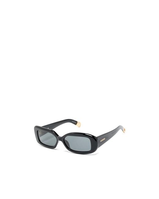 Jacquemus White Full Frame Sunglasses