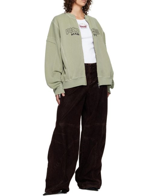 Martine Rose Green Long-Sleeved Jacket for men