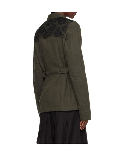 Our Legacy Black Split Collar Casual Jacket