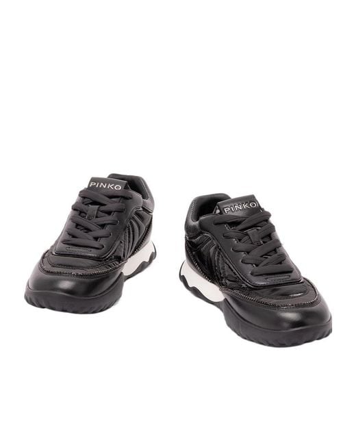 Pinko Black 'Gea' Sneakers