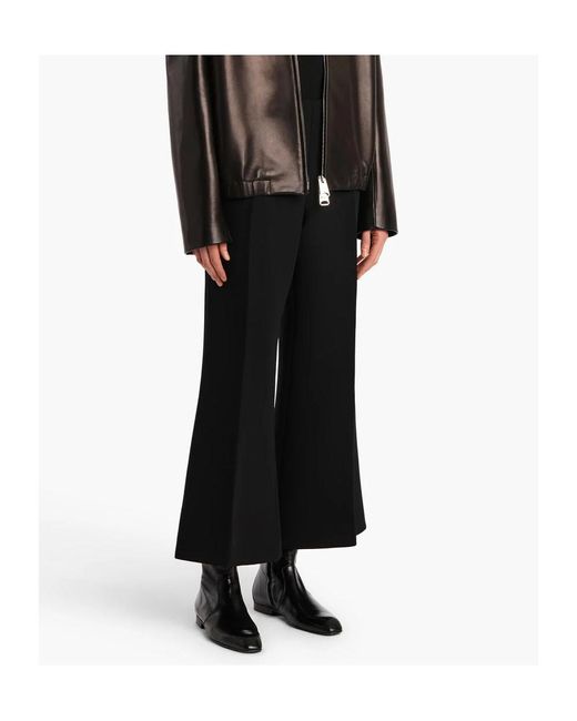 Khaite Black Walter Pants