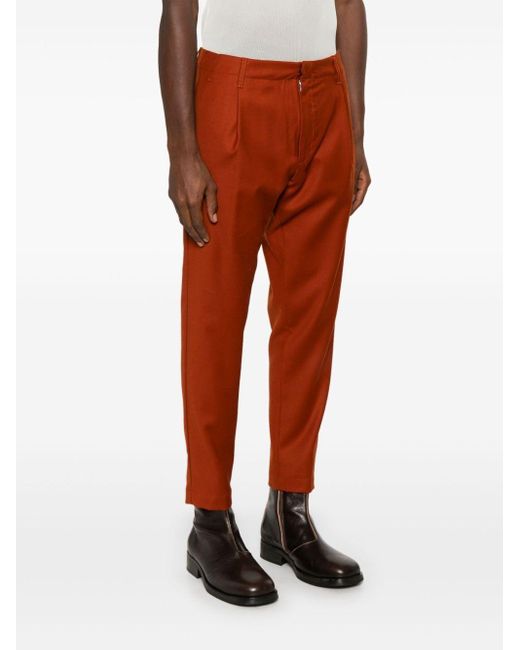 Dondup Red Ben Trousers for men