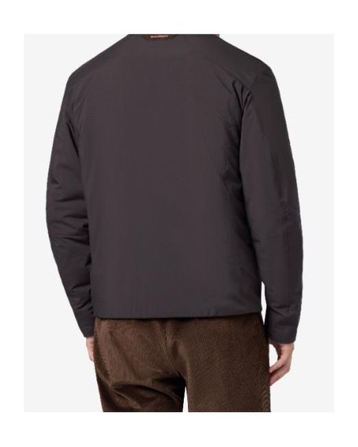 Sease Black Insulated Ultra-Lightweight Microfiber Jacket for men
