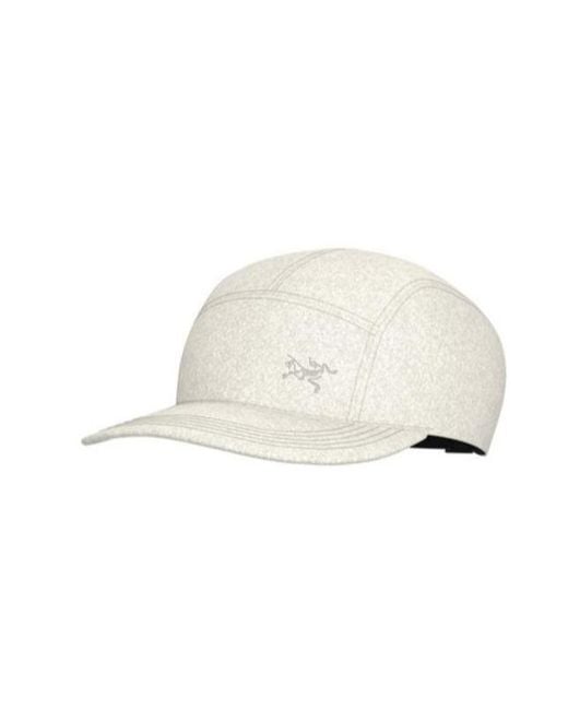 Arc'teryx White Logo Baseball Cap for men