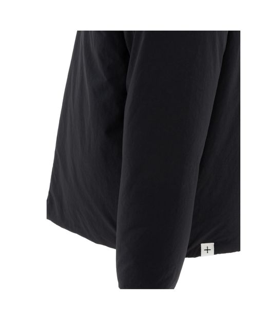 Jil Sander Blue Hooded Down Jacket for men
