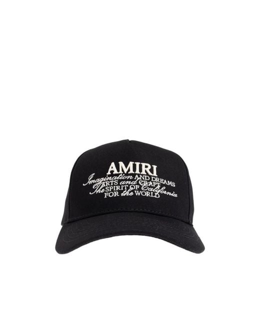 Amiri Black Spirit Hat for men