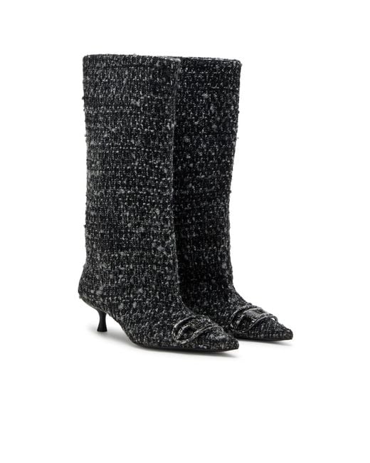 DIESEL Black D-Venus Boots