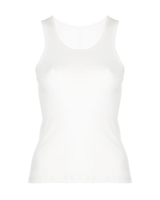 Wardrobe NYC White Release 04 Ribbed Tank Top