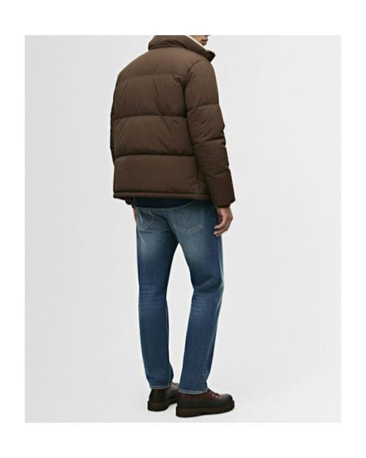Moose Knuckles Brown 3Q Everest Down Jacket for men