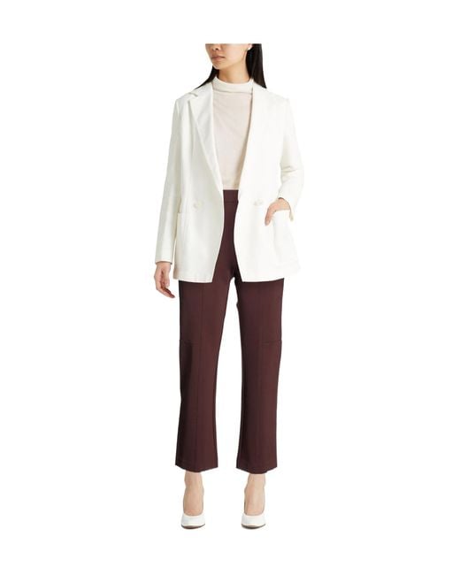 Max Mara Solid Color Flared Trousers