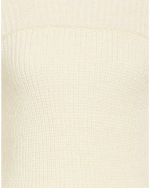 Rag & Bone White Minimalist Solid Color Knit Top